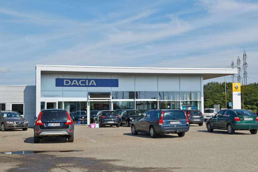 DS Sinusprofile verleihen einem alten Gebäude neuen Glanz, Storegade 246, 6715 Esbjerg